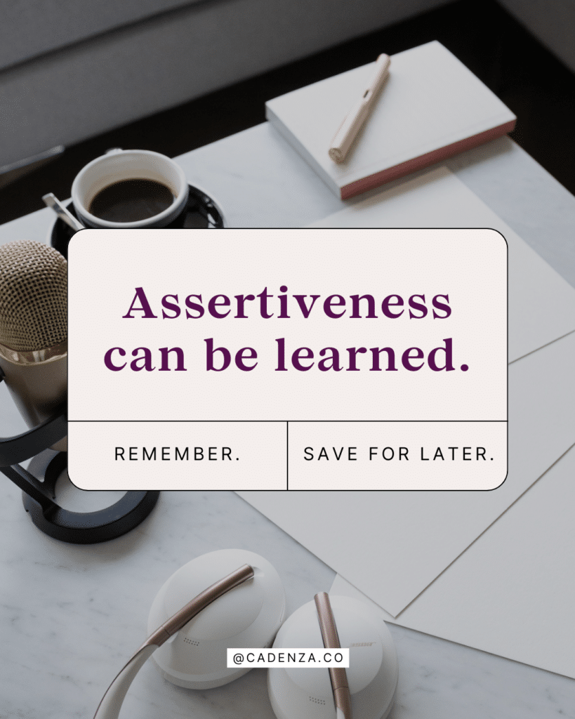 assertiveness